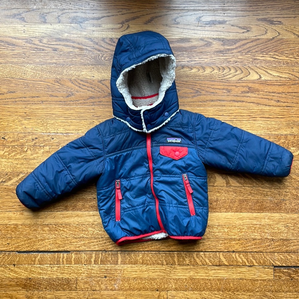 Kids Patagonia Reversible Hoodie (2T)
